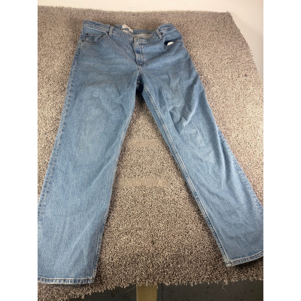 Abercrombie & Fitch 90s Straight Ultra High Rise Denim Jean Women Blue - 34/18R